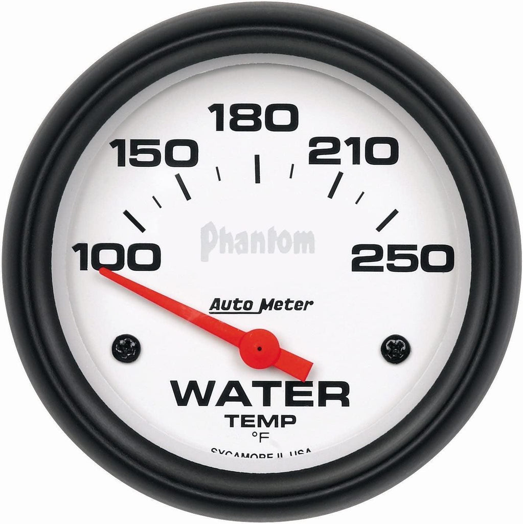 5837 Phantom Electric Water Temperature Gauge, 2 5/8"
