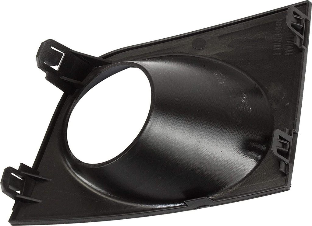 Fog Light Trim Compatible with 2007-2012 Nissan Versa Paint to Match Front, Passenger Side