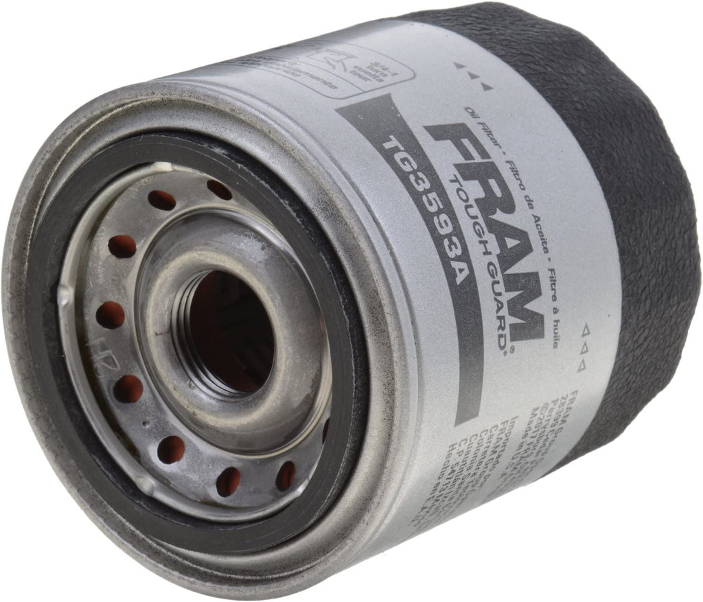 Tough Guard Replacement Oil Filter TG3593A, Designed for Interval Full-Flow Changes Lasting up to 15K Miles