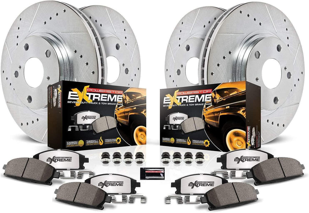 K7260-36 Front & Rear Z36 Truck & Tow Performance Brake Kit