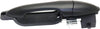 for Ford Focus Exterior Door Handle Front, Passenger Side Smooth Black (2000-2007) Trim:All Submodels