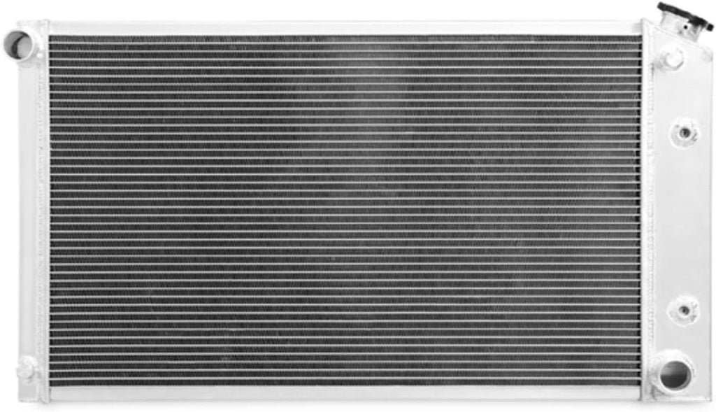 MMRAD-CHE-68X X-Line Performance Aluminum Radiator Compatible with Chevrolet Chevelle 1965-1967 Silver