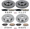 KOE5584 Autospecialty Front and Rear Replacement Brake Kit-Oe Brake Rotors & Ceramic Brake Pads