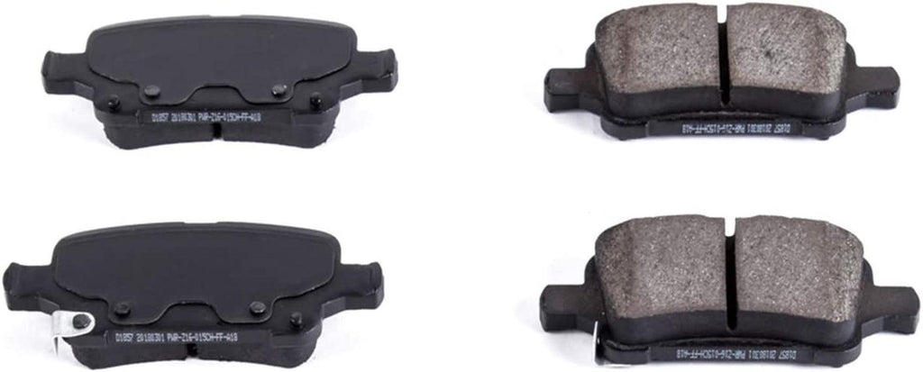 16-1857 Z16 Evolution Rear Ceramic Brake Pads