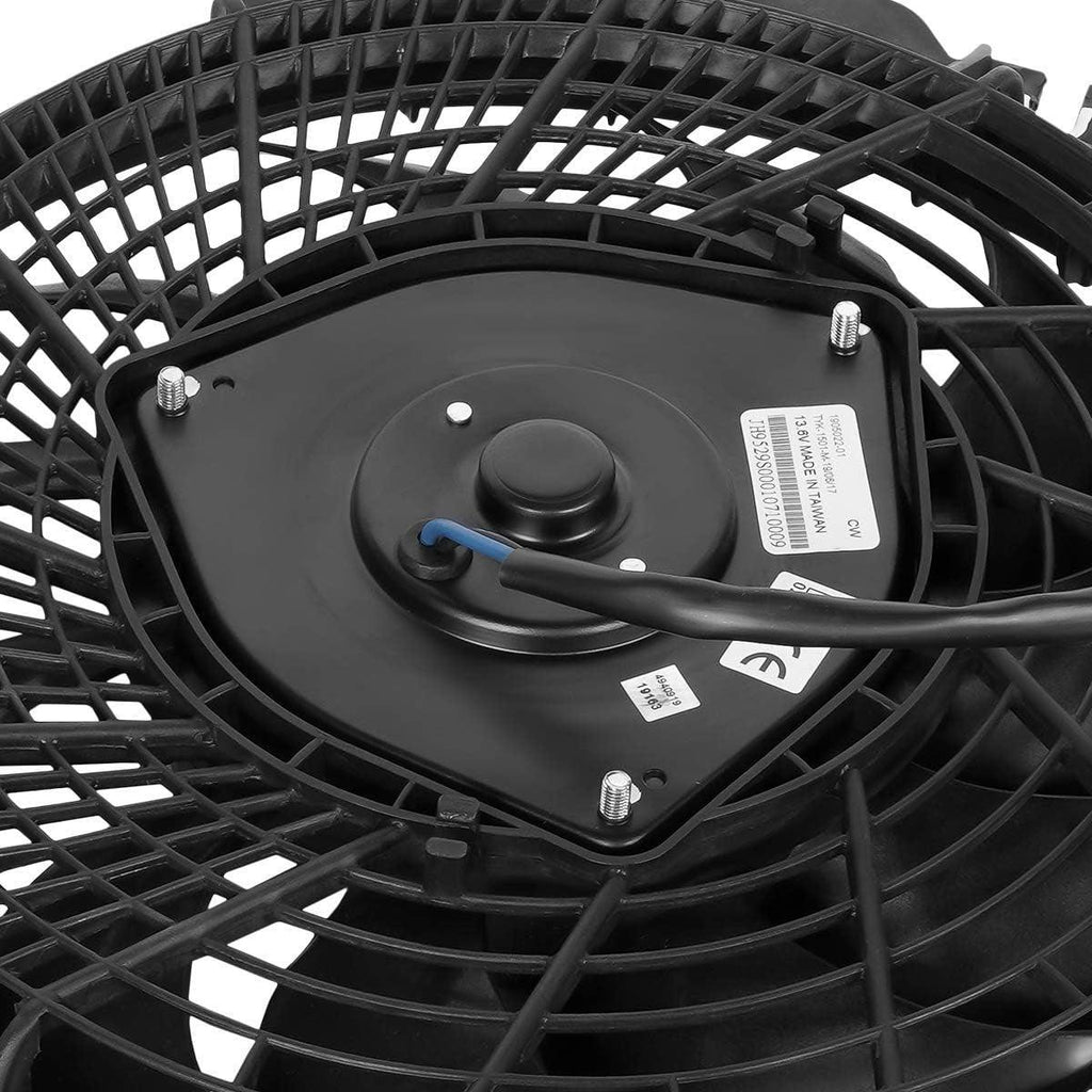 OEM-RF-0287 Factory Style Radiator Cooling Fan Assembly Cooling Efficiency Improved Direct Replacement [Compatible with 2001-2007 Sequoia]