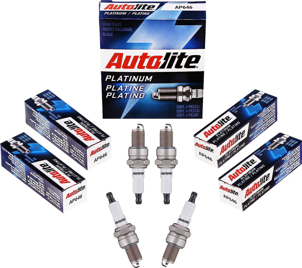 Platinum AP646 Automotive Replacement Spark Plugs (4 Pack)