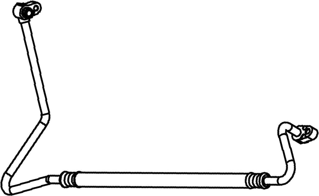GM Genuine Parts 15-31846 Air Conditioning Compressor and Condenser Hose