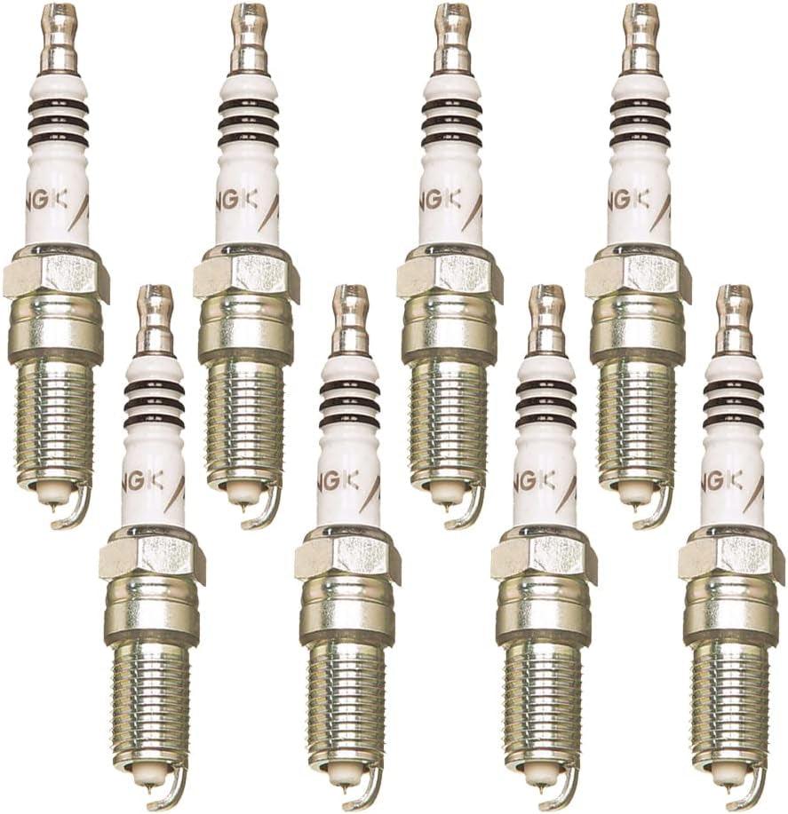 NGK Set of 8 Iridium IX Spark Plugs Fine Wire 0.6Mm 5K Ohm Taper Cut for V8