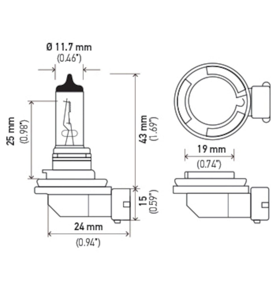 Cornering Light Bulb for ILX, RDX, Giulia, Q5, SQ5, 230I+More H71071032