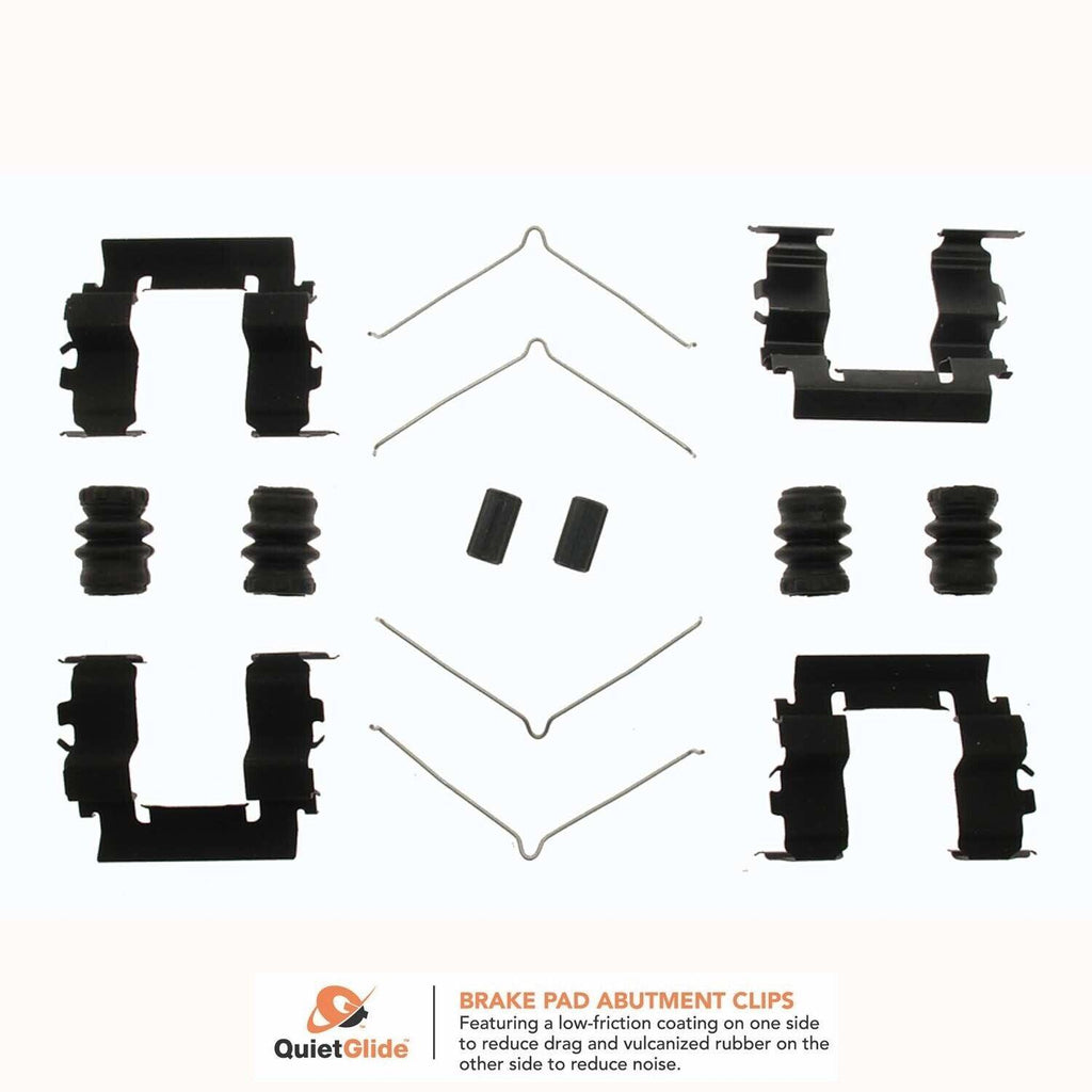 Carlson Disc Brake Hardware Kit for I30, Maxima 13293Q