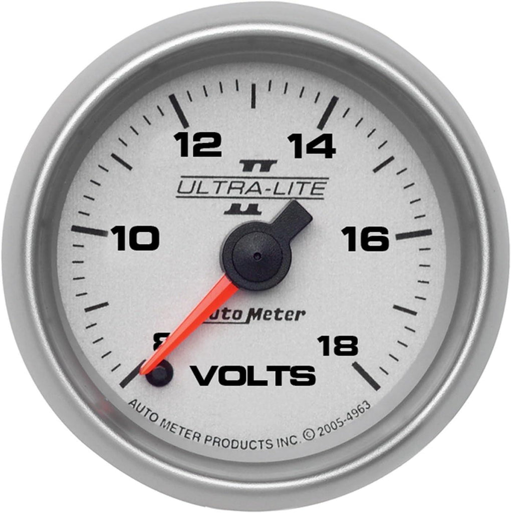 4991 Ultra-Lite II 2-1/16" 8-18V Full Sweep Electric Voltmeter