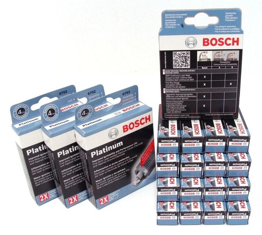BOSCH OE FINE WIRE PLATINUM Spark Plugs 0242230576 6734 Set of 16