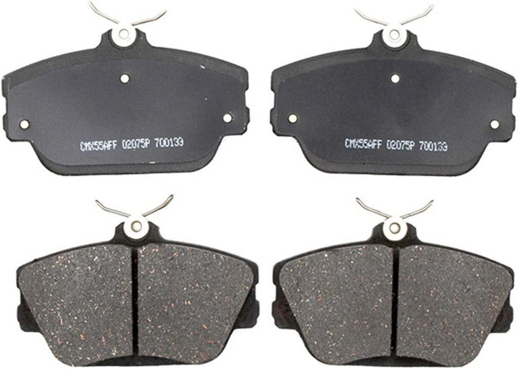 Professional 17D598C Ceramic Front Disc Brake Pad Set