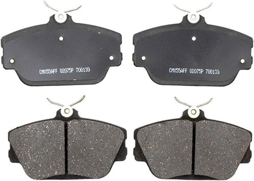 Professional 17D598C Ceramic Front Disc Brake Pad Set