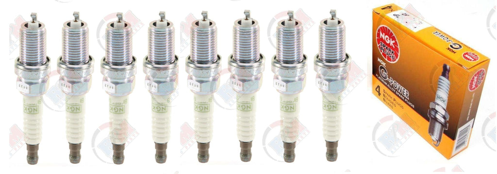 NGK "PLATINUM" Spark Plugs (Set of 8) for 2006-2010 BMW 550I 4.8L V8