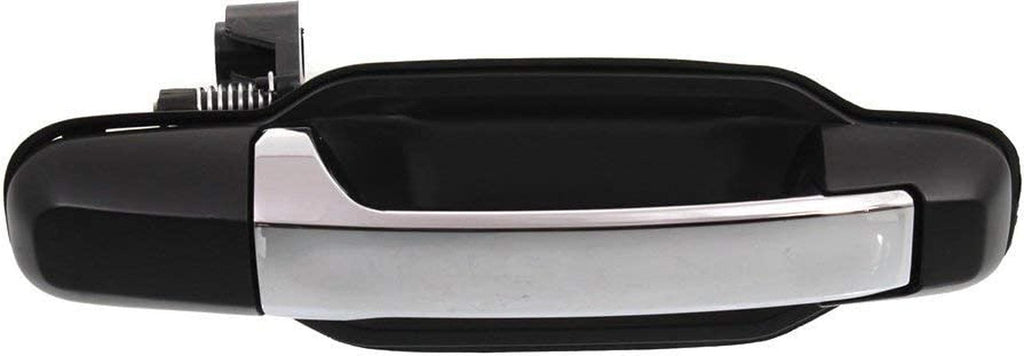 Front and Rear Exterior Door Handle Set of 4 Compatible with 2003-2009 Kia Sorento Chrome Lever with Primed Bezel Driver and Passenger Side