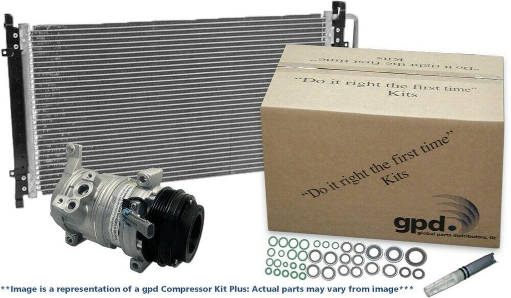 Global Parts A/C Compressor and Component Kit for 10-18 Toyota Tundra 9645018B