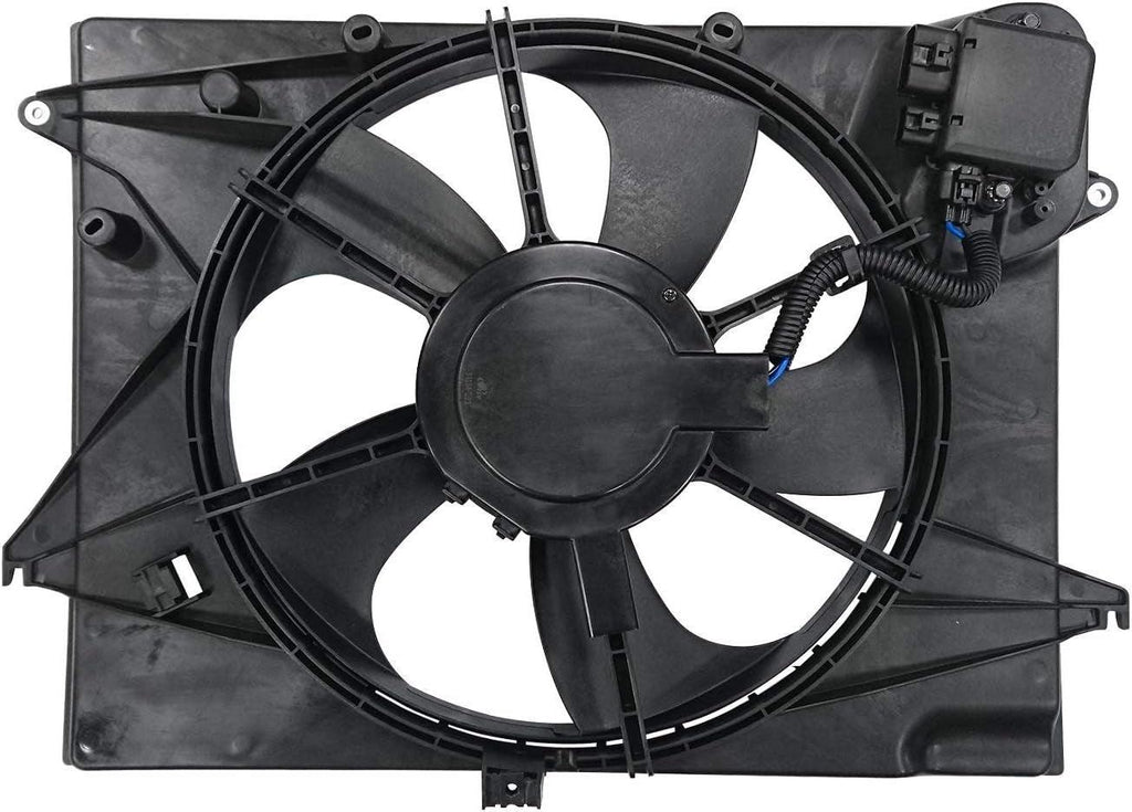 623700 Replacement Cooling Fan Assembly (Compatible with Hyundai Sonata), 1 Pack