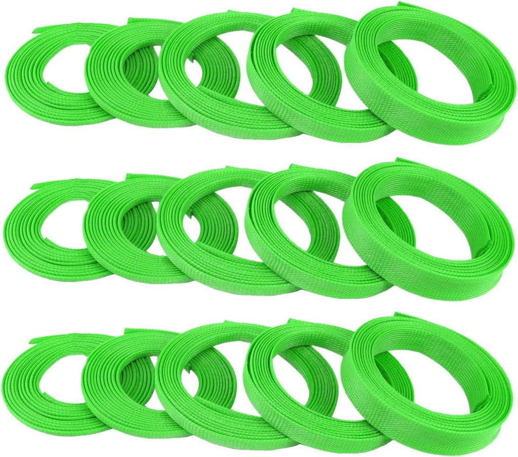 Keep It Clean  Wire Loom, 5/8" Tube, 150' Length, Green