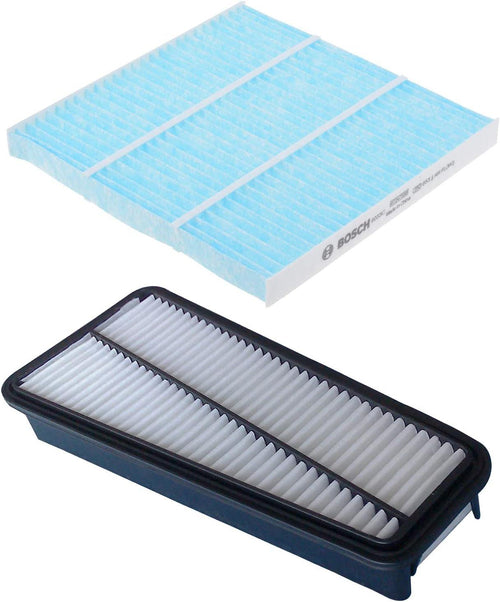 Bosch 6033C & 5354WS HEPA Cabin Air Filter and Air Filter Bundle