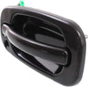 for Chevy Silverado 1500 HD Exterior Door Handle Front Passenger Side Smooth Black 2001-2006 | with Key Hole | Trim: LS/LT | GM1311140 | 15150736