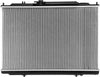 OEM-RA-2740 OE Style Bolt-On Aluminum Core Radiator Replacement Compatible with 03-06 Acura MDX/2005 Pilot, Black/Metallic