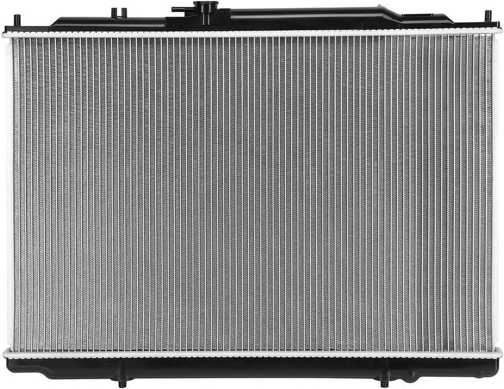 OEM-RA-2740 OE Style Bolt-On Aluminum Core Radiator Replacement Compatible with 03-06 Acura MDX/2005 Pilot, Black/Metallic