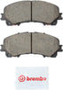 Brembo Front Disc Brake Pad Set for Q50, Q60, QX50, Rogue (P56106N)