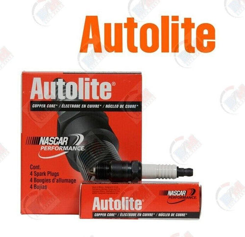 AUTOLITE COPPER CORE Spark Plugs 85 Set of 8
