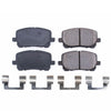 Power Stop - Front Z17 Low-Dust Ceramic Brake Pads with Hardware for Vibe, Corol
