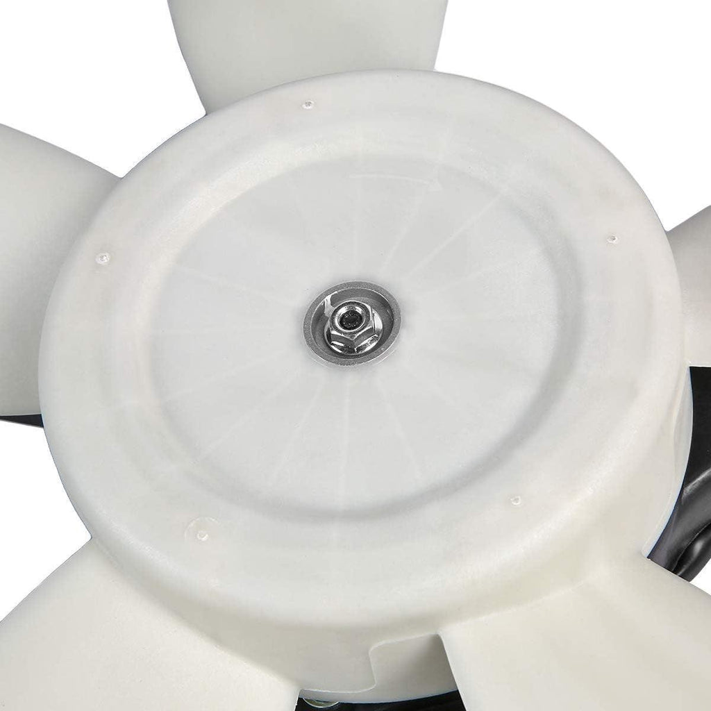 OEM-RF-0210 Factory Style Radiator Cooling Fan Assembly Cooling Efficiency Improved Direct Replacement [Compatible with 1998-2000 Amigo / 1998-2004 Rodeo / 2001-2003 Rodeo Sport]
