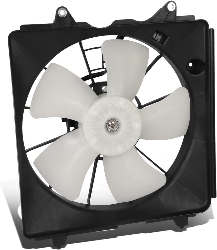 Factory Style Radiator Fan Assembly Compatible with 06-11 Honda Civic 1.8L MT,OEM-RF-0684