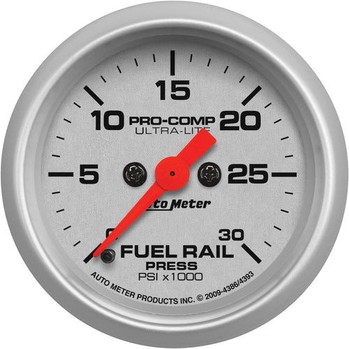 4393 Ultra-Lite Fuel Rail Pressure Gauge