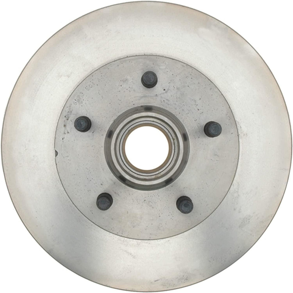 Replacement Front Disc Brake Rotor for Select Ford Ranger, Mazda B2300, B3000, B4000 Vehicles, Part #66673R, Silver