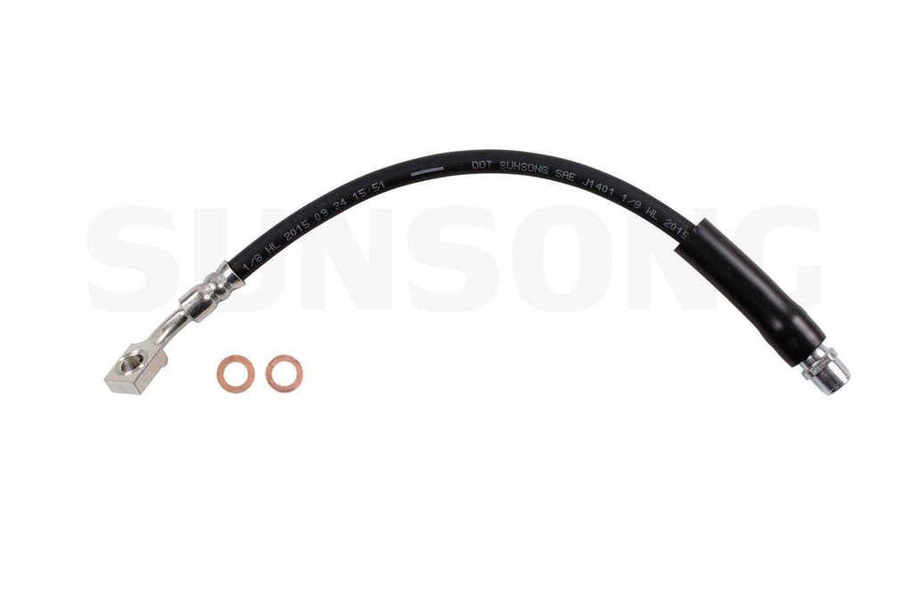 Sunsong Brake Hydraulic Hose for 05-07 Chevrolet Malibu 2202733