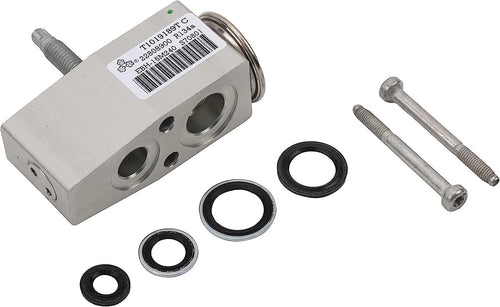 GM Genuine Parts 15-51325 Air Conditioning Thermal Expansion Valve Kit with Valve Seals, Valve, Stud, and Bolts