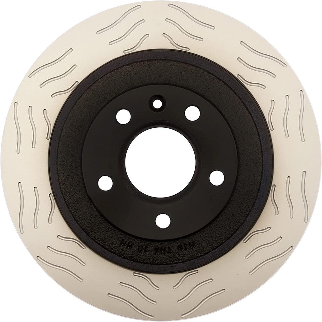 R-300 Specialty Street Performance Replacement Rear Disc Brake Rotor for Select Ford Edge/Explorer/Flex/Taurus/Taurus X, Lincoln MKS/MKT/MKX, Mercury Sable Model Years (680686PER)