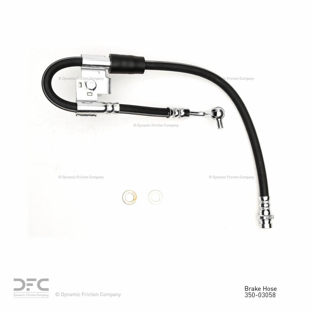 Dynamite Friction Brake Hydraulic Hose for Elantra, Veloster 350-03058