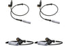 Front & Rear SET Delphi ABS Wheel Speed Sensor for 1996-1999 BMW 328Is (58002)