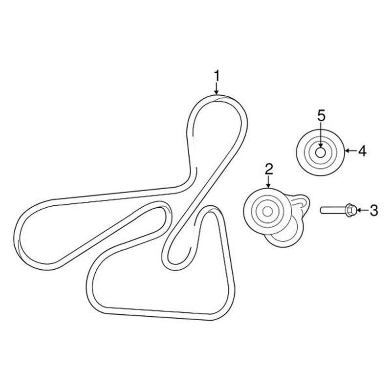 0489 1721AB, Serpentine Belt
