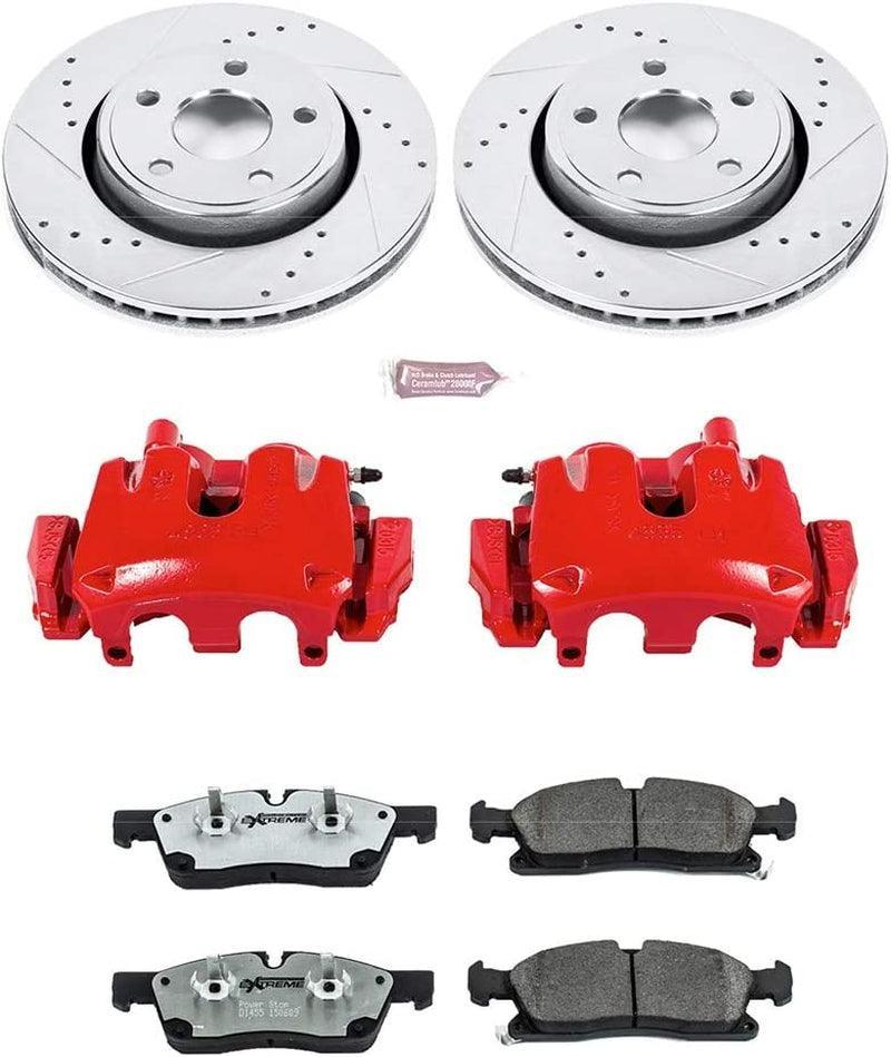 KC5951-26 Front Z26 Street Warrior Brake Kit Dodge Jeep