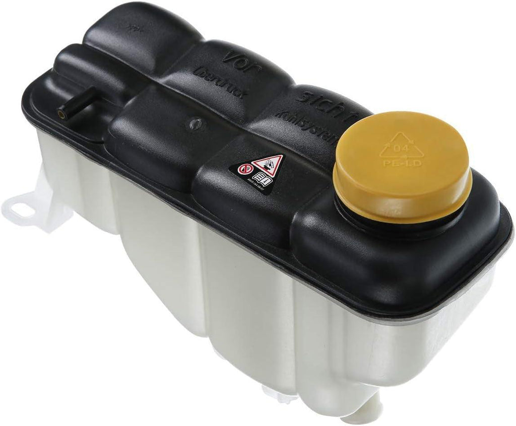 A-Premium Engine Coolant Overflow Recovery Reservoir Tank [W/Cap] Compatible with Mercedes-Benz C280 1997-2000, CLK320 1998-2003, CLK430 1999-2003, 2.8L 3.2L 3.6L 4.3L, Replace # 2025000649