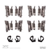 Disc Brake Hardware Kit for Corolla, Prius, 6, GS350, Is300+More 340-76026