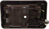 Compatible with Toyota 4Runner Interior Door Handle Front, Passenger Side Brown (1990-1995) | Trim: SR5 | TO1353109 | 6925012120