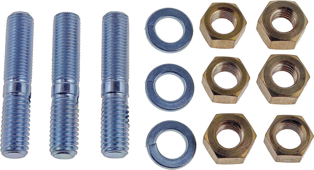 Dorman 03099 Front Exhaust Stud Kit - 7/16-14 X 2-1/4 In. Compatible with Select Ford / Lincoln / Mercury Models