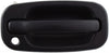 for Chevy Silverado 3500 Exterior Door Handle Front Passenger Side Textured Black 2001-2006 | with Key Hole | Trim: Base/Ls/Lt | GM1311129 | 15034986