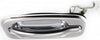 for Chevy Silverado 1500 Exterior Door Handle Rear Driver Side Chrome 2004-2006| Trim: LS/LT/Z71