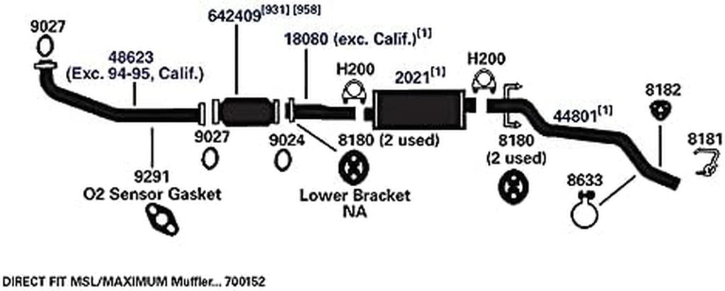 2021 Exhaust Muffler