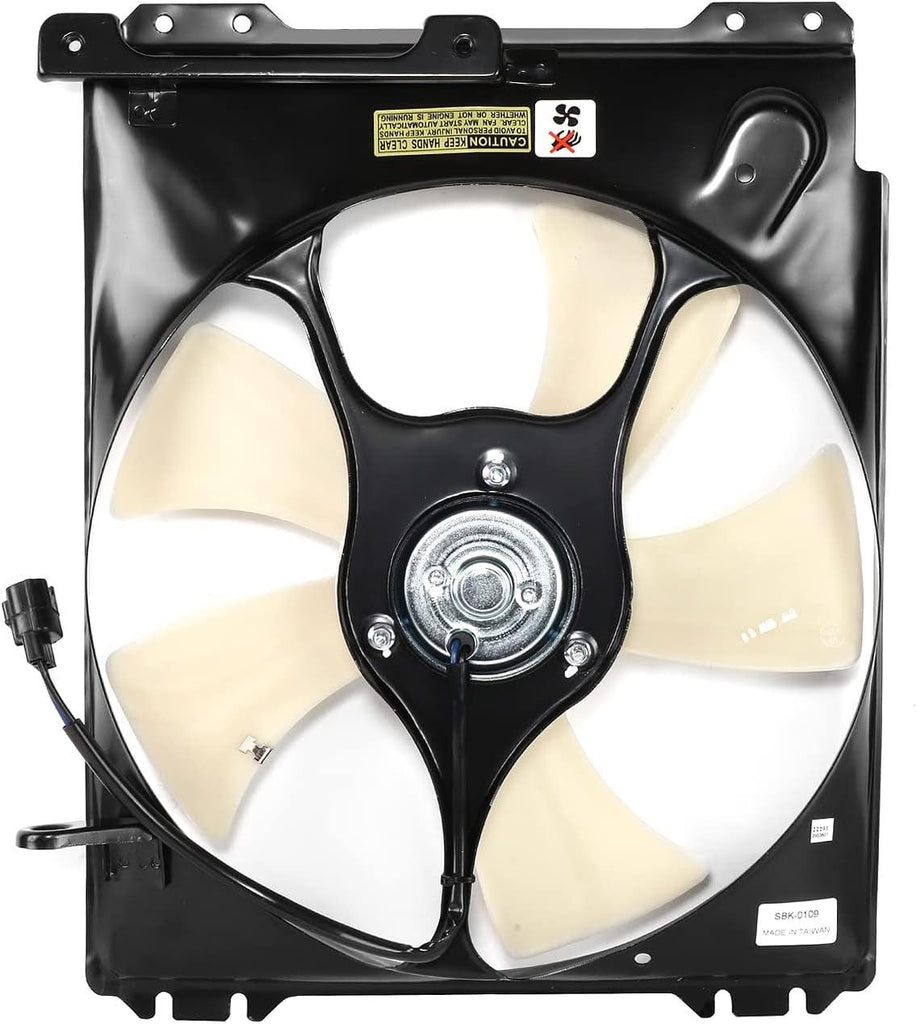 Factory Style Radiator Fan Assembly Compatible with 1998 Subaru Forester,Oem-Rf-0921