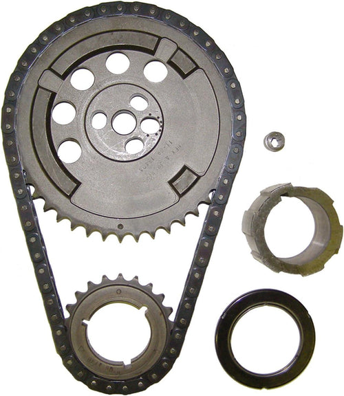 9-3172A Hex-A-Just True Roller Timing Kit Adj. +/-6 Deg. Incl. Machined Billet Cam Sprockets/3 Keyway Billet Crank/Single Roller True Chain/Needle Bearing Hex-A-Just True Roller Timing Kit